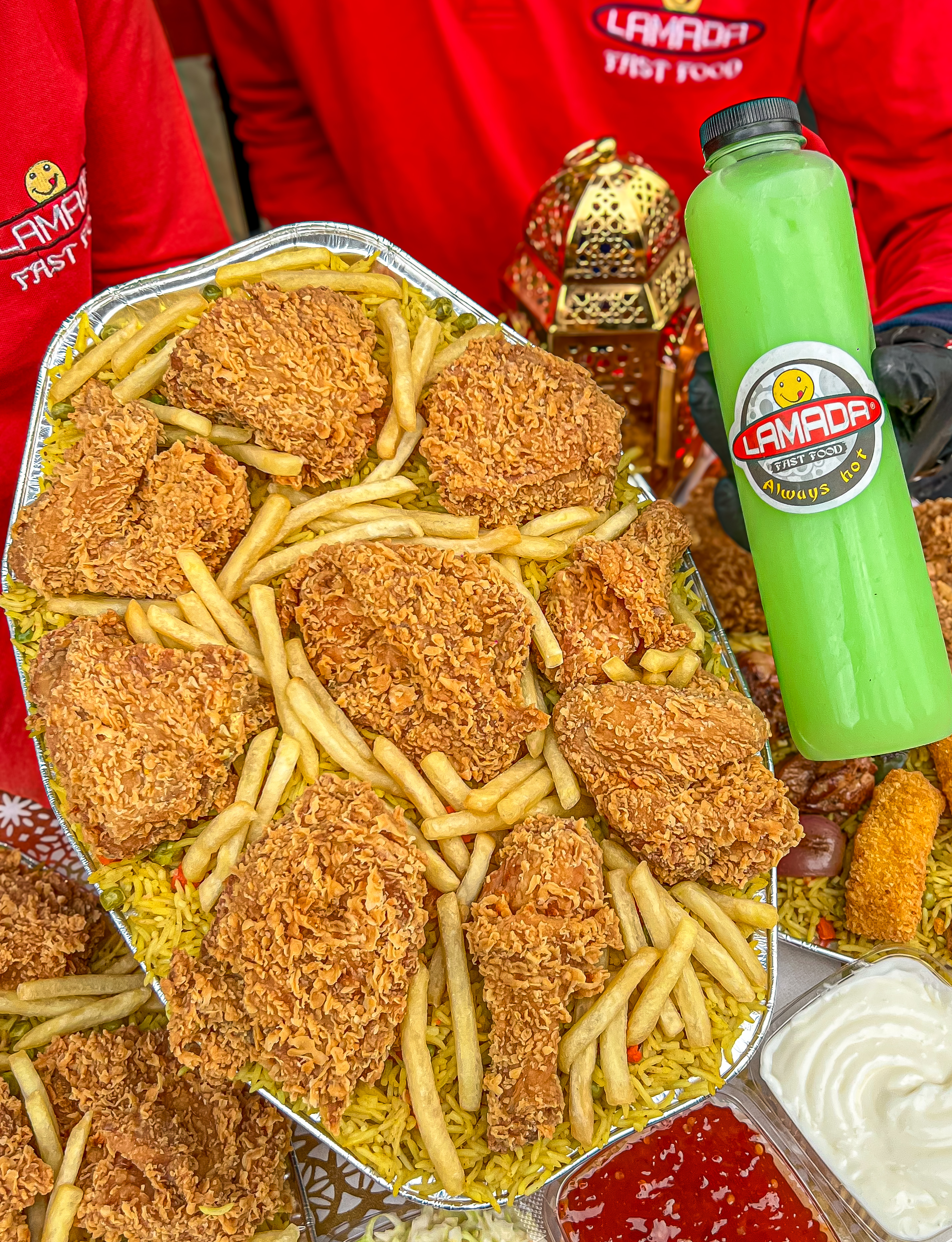 صينية الفرخة بروستد